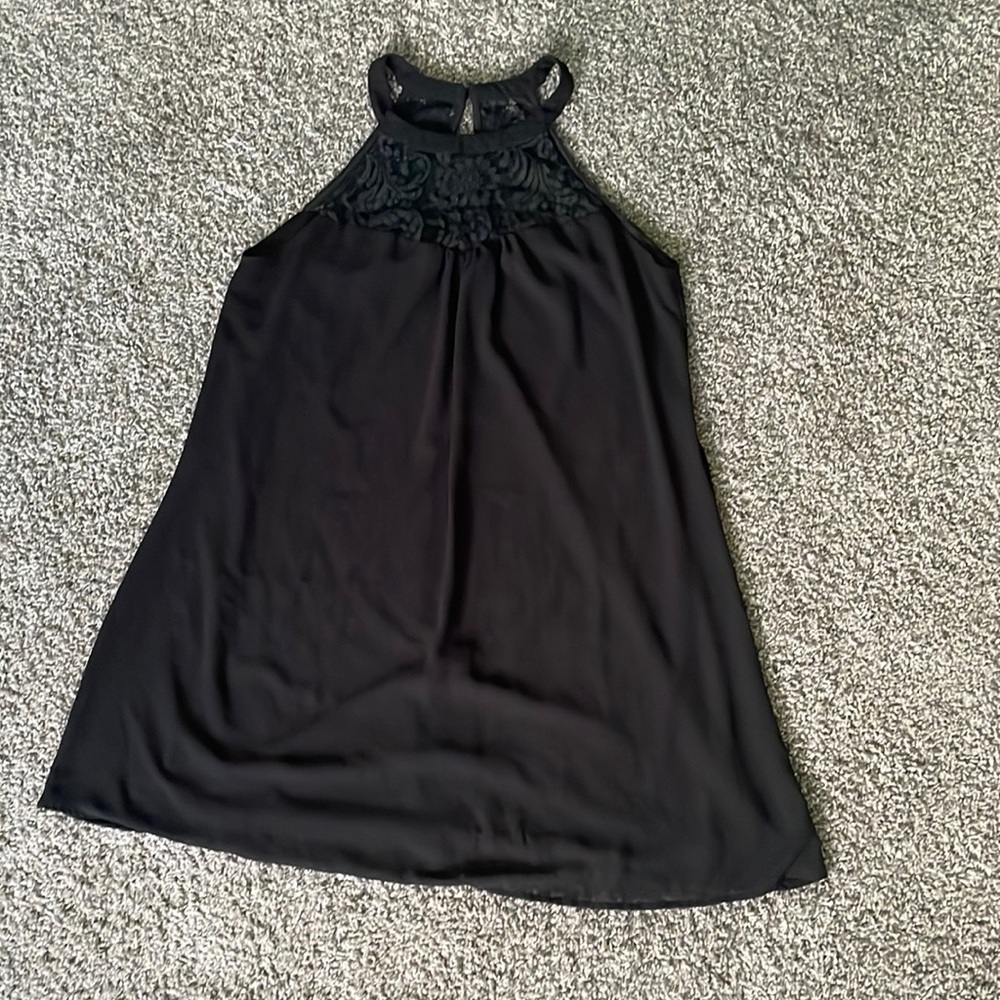 Black swim cover up!